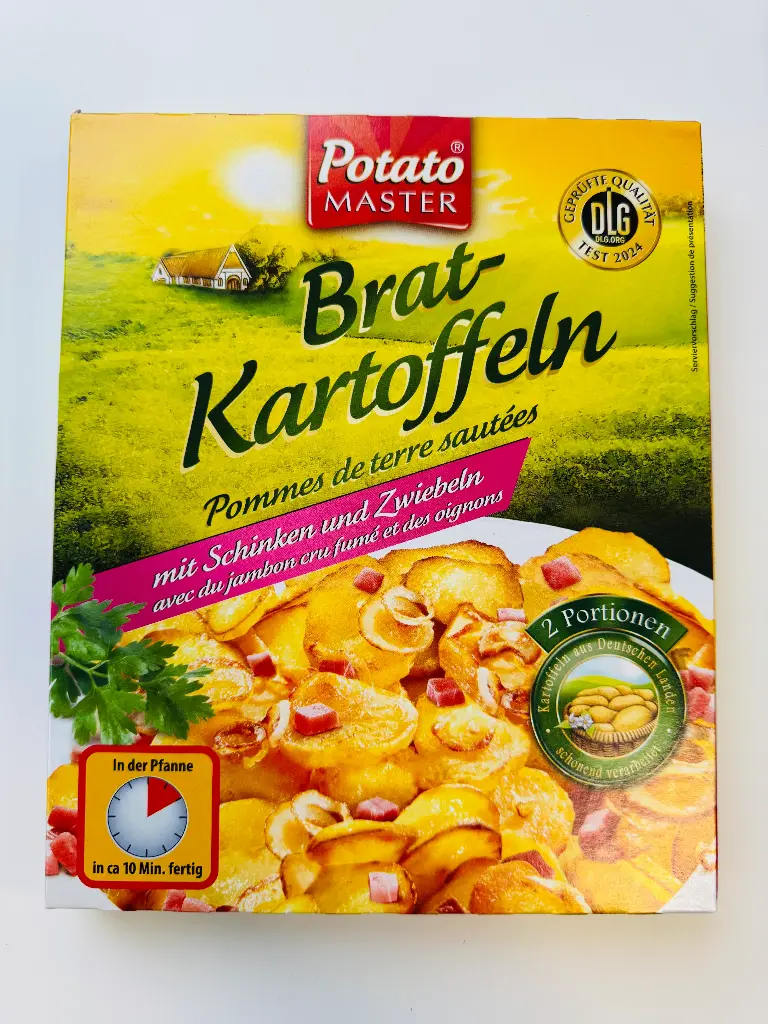 BRATKARTOFFELN mit Schinken und Zwiebel