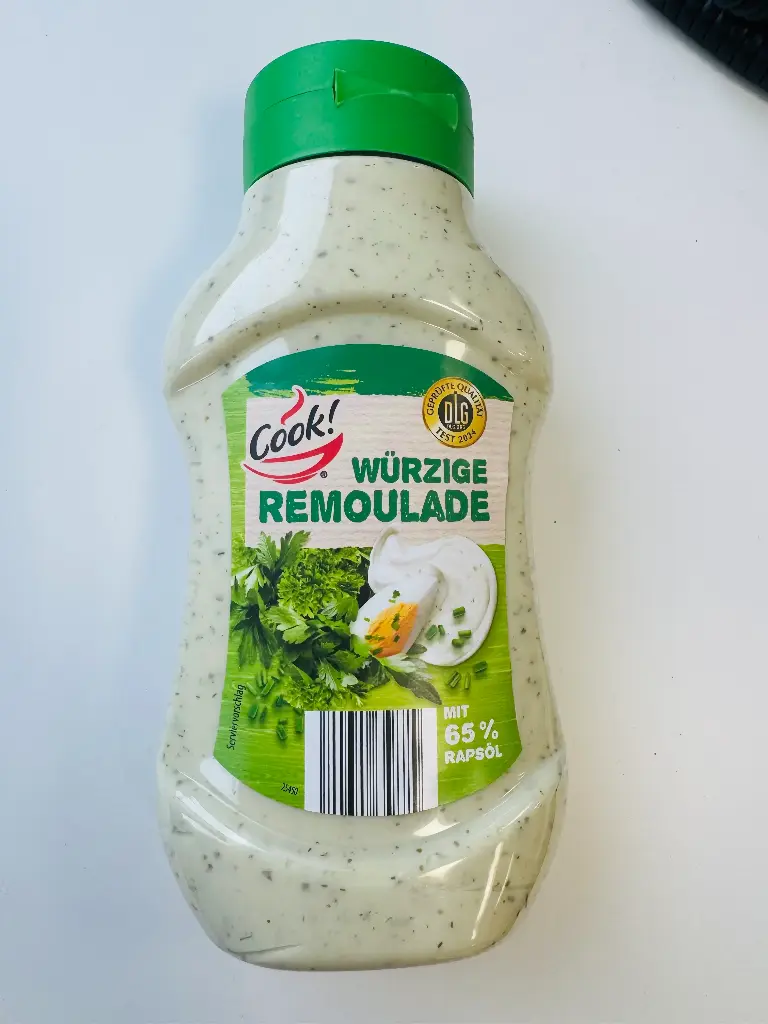 WÜRZIGE REMOULADE mit 65% Rapsöl